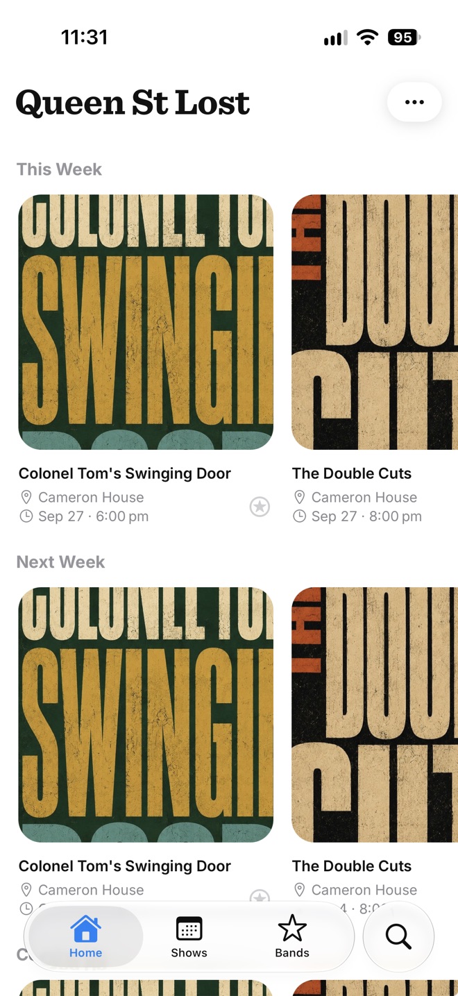 What's on this week